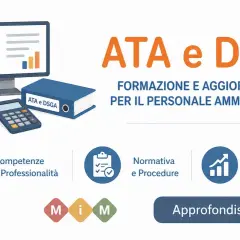 Formazione e aggiornamento per il personale ATA e DSGA, con focus su competenze, normativa e organizzazione. La digitalizzazione informatica ATA è fondamentale.