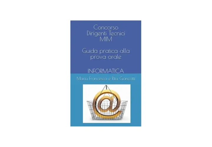 Guida pratica per il concorso dirigenti tecnici MIM, materia informatica. Simbolo @ in un cestino.