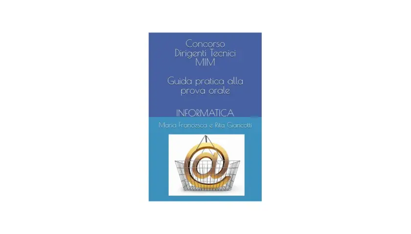 Guida pratica per il concorso dirigenti tecnici MIM, materia informatica. Simbolo @ in un cestino.