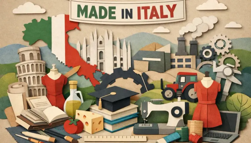 Il **liceo del Made in Italy** celebra l'eccellenza italiana: moda, cibo, cultura e industria.