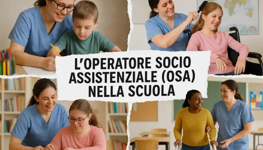 Operatore Socio Assistenziale (OSA) nella scuola: come fare domanda per supportare studenti con disabilità.