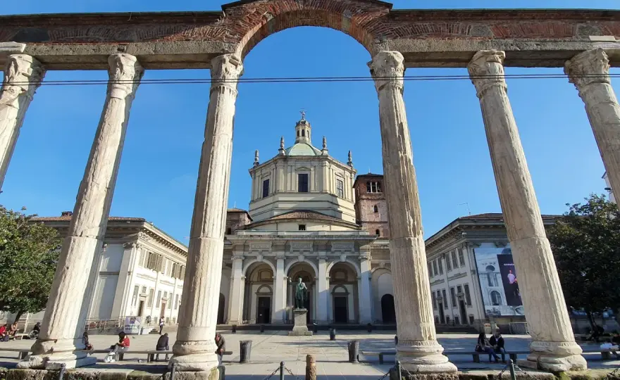 Colonne di San Lorenzo a Milano - storia e visita