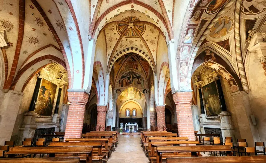 Abbazia di Viboldone, storia e visita tra affreschi medievali