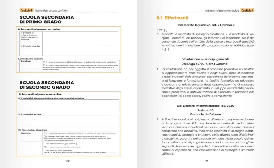 Verifica PEI - esempi e criteri per primaria e secondaria