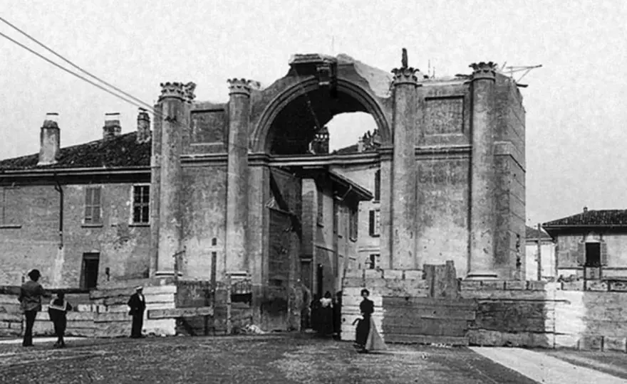 Porta Vercellina a Milano, la storia di una soglia scomparsa