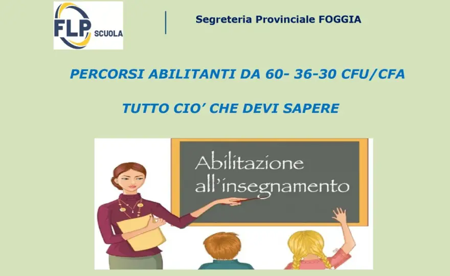30 CFU per insegnare - requisiti, costi e prova finale