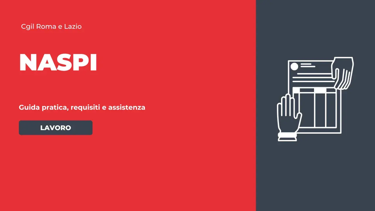 Guida pratica e assistenza per i docenti sui naspi. Cgil Roma e Lazio.