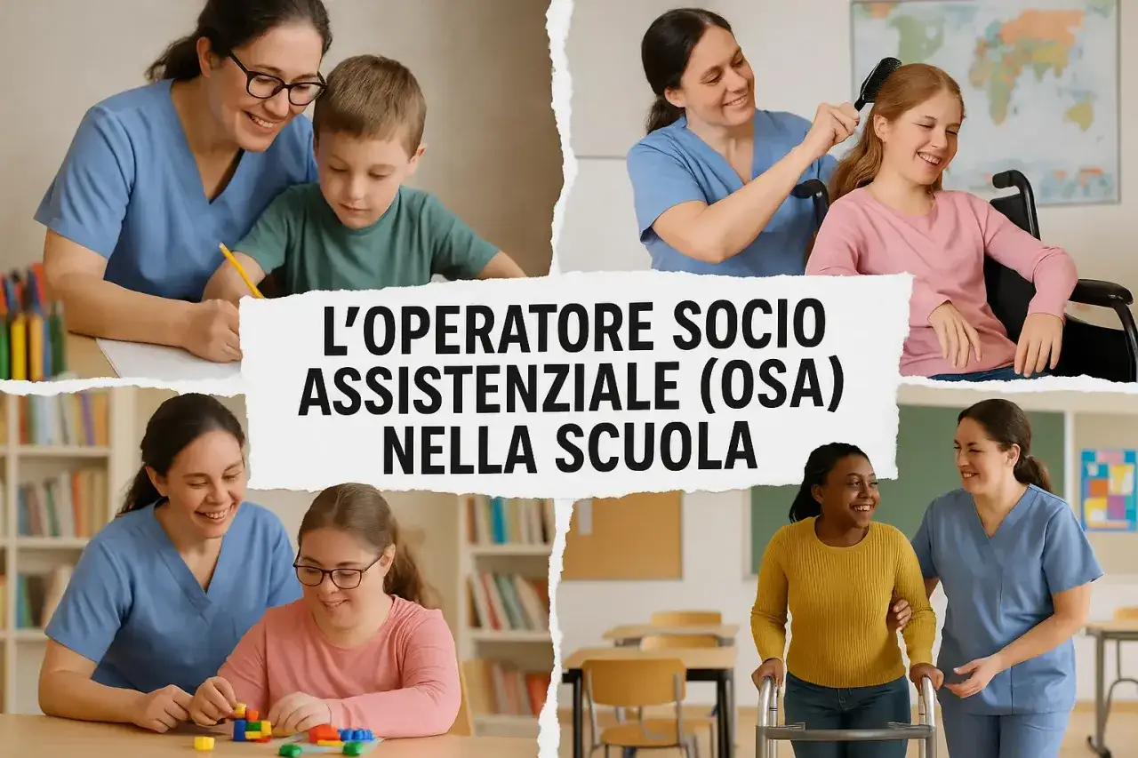 Operatore socio assistenziale (OSA) nella scuola: come fare domanda per supportare studenti con disabilità.
